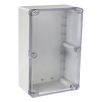 uxcell 230x150x87mm/9.06x5.91x3.43inch Wateproof Electronic ABS Plastic DIY Junction Project Box Enclosure Case Outdoor/Indoor with Clear Cover