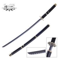 Sword Valley Handmade Katana Japanese Samurai Sword, ONE Piece Roronoa Zoro Anime Swords, Yubashiri Regular Version
