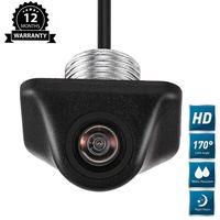 Carthree Car Backup Camera IP68 Waterproof Night Vision 170 Degree Car Rear View Universal Parking Assistance Auto Reverse Cameras for Cars Pickup Trucks SUVs RVs Vans