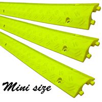 Drop Trak Cable & Hose Protector - MINI - Yellow - 3 Pack