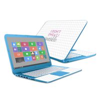 MightySkins Skin Compatible with HP Stream 14" (2016) - I Dont Sweat I Sparkle | Protective, Durable, and Unique Vinyl Decal wrap Cover | Easy to Apply, Remove, and Change Styles | Made in The USA