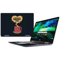 MightySkins Skin Compatible With Dell Inspiron Chromebook 14" 2-in-1 (2018) - I Wanna Be Inside You | Protective, Durable, and Unique Vinyl Decal wrap cover | Made in the USA