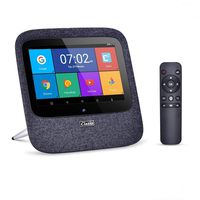 Clazio Internet Radio Home Smart Speaker Voice Control Touchable Wireless Speaker Compatible with Alexa.Black