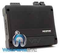 Memphis VIV1100.1 Monoblock 1100W RMS SixFive Series Amplifier with Built-in DSP