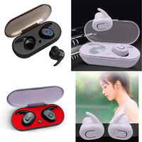 MUDEREK Wireless Earbuds Auto Pairing Bluetooth in-Ear Earphone with Charging Case Earbud Headphones