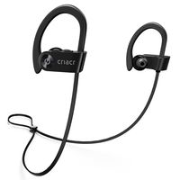 Criacr Bluetooth Headphones, Wireless Sports Earphone with Hi-Fi Stereo Sound, 9 Hrs Playing Noise Cancelling Headsets, Built-in Microphone, IPX7 Waterproof, Sweatproof Earbuds for Running Exercising