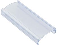 Plastic Label Holders 3"L x 1.25" H Wire Shelf Label Holders Paper Inserts Included! (Compatible with Metro and Nexel 1-1/4" Shelves) - 40 Pack