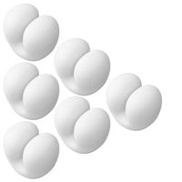 ELFRhino Cable Clips Cord Management Desktop Cable Organizer Computer Electrical Charging or Mouse Cord Holder for Home Office Desk Accessories Set of 6