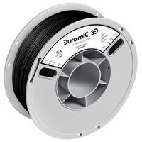 DURAMIC 3D Premium PLA Plus Printer Filament 1.75mm, 3D Printing Filament with Build Surface 200 x 200mm, 1kg Spool(2.2lbs), Dimensional Accuracy +/- 0.05 mm, Black