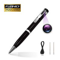 HD 1080P Hidden Pen Camera, Video Recording, Security Pen Camera, Support Loop Recording, Security for Home and Office