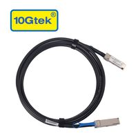 100G QSFP28 DAC Cable - 100GBASE-CR4 QSFP28 to QSFP28 Passive Direct Attach Copper Twinax Cable for Mel MCP1600-C003, 3-Meter