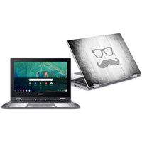 MightySkins Skin Compatible with Acer Chromebook Spin 11" CP311 - Hipster | Protective, Durable, and Unique Vinyl Decal wrap Cover | Easy to Apply, Remove, and Change Styles | Made in The USA