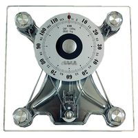 CAD CAD Highly Accurate Oversized dial Pointer Bathroom Scales Rugged Home Office Gym Universal (Round, Square) (12kg)