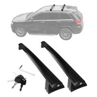 YITAMOTOR Cross Bars Roof Racks for 2011-2020 Jeep Grand Cherokee, Luggage Crossbars with Locks Anti-theft Update Racks for Cargo Carrier Bag Canoe Kayak Bike Rack