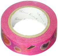 SEAL-DO Shinzi Katoh Washi Masking Tape, 15mm x 10m, Valentine Pink (ks-mt-10064)