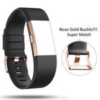 DB for Fitbit Charge 2 Bands, for Fitbit Charge 2 Rose Gold Buckle,Classic Sports Replacement Bands for Fitbit Charge 2