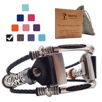 Smatiful Charge 3 Bands for Women, Adjustable Replacement Wristband Belt Straps for Fitbit Charge 3 HR, Classic Black