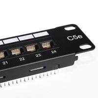 LINKOMM RJ45 Cat5e 24-Port UTP Unshielded Patch Panel