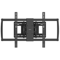 QualGear Heavy Duty Full Motion TV Wall Mount for 60"-100" Flat Panel and Curved TVs, Black (QG-TM-092-BLK) [UL Listed]