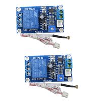 HiLetgo 2pcs 12V Photoresistor Sensor Relay Module Car Light Automatic Control Switch with Cable