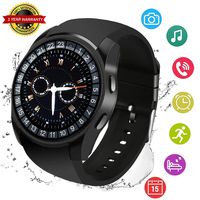 Smart Watch Sport Smartwatch Fitness Tracker with Sleep Monitor Make Call Message Music Player Wristwatch for Men Women Kids Compatible for iphone Android Samsung S10e S10 Plus S9 S8 Note 8 LG Huawei