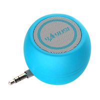 Outdoor Speaker，Bluetooth Mini Speaker 3D Stereo 3.5mm AUX Wireless Music Player Party Loudly Bluetooth Speaker for Home Gym iPhone iPad MP3（Blue）