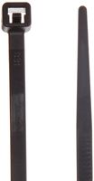 Aviditi CTUV740 Nylon UV Stabilized Cable Tie, 7" Length x 0.14" Width, Black (Case of 1000)