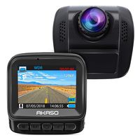 AKASO 1296P Dash Cam - HD Car Dash Camera 170° Wide Angle Dash Camera for Cars with Super Night Vision Car Dash Cam Built-in G-Sensor Parking Monitor Loop Record Car Camera (V300)