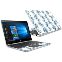 MightySkins Skin Compatible with HP Pavilion x360 15.6" (2018) - Blue Vines | Protective, Durable, and Unique Vinyl Decal wrap Cover | Easy to Apply, Remove, and Change Styles | Made in The USA