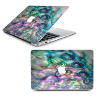 Skin Decal for MacBook Air 13" inch A1369 A1466 Laptop Vinyl Wrap/Abalone shell pink green blue opal