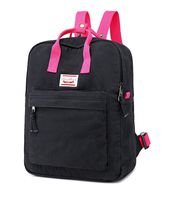 LuckyZ Backpacks Womens Casual Style Lightweight Cloth Canvas Backpack School Bag Travel Daypack Medium Handbag Purse