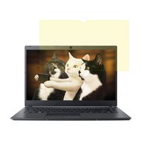 Anti Blue Light Screen Filter for 14 inch Laptop,Pavoscreen [Relieve Eyestrain][HD Clear][Easy Installation] Bubble Free Widescreen Screen Protector(16:9 Aspect Ratio)