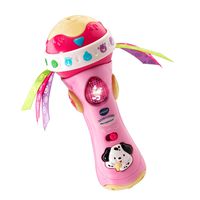 VTech Baby Babble & Rattle Microphone Amazon Exclusive, Pink