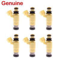 6 x OEM Injector F200 F225 for Yamaha 2002-2012 200HP 225HP Four Stroke Outboard