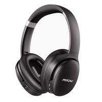 Mpow H10 Dual-Mic Noise Cancelling Bluetooth Headphones, [2019 Edition] ANC Over-Ear Wireless Headphones with CVC 6.0 Microphone, Hi-Fi Deep Bass, 30Hrs Playtime for TV/PC/Phone/Travel/Work