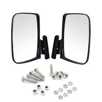 Universal Golf Cart Side View Mirrors for EzGo Club Car Yamaha, Moveland RHOX Style Accessories