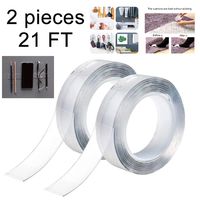 2(pcs)21FT Double Sided Nano Gel Grips with Reusable Adhesive Nano Gel Tape
