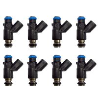 New OEM Fuel Injector Set (8) Fits 2010-2013 Chevrolet, GMC 4.8L & 5.3L