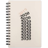 Emily + Meritt 2019-2020 Academic Year Weekly & Monthly Planner, Small, 5-1/2" x 8-1/2", The Stacked Year Planner (EM201-200A)
