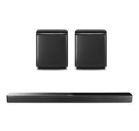 Bose Home Entertainment System with SoundTouch 300 Soundbar, and Dual Sub Acoustimass 300 Wireless Bass Module, Black