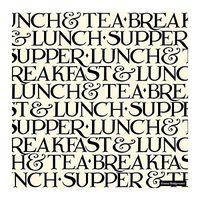 Emma Bridgewater 20 Luxury Paper Luncheon Napkins- Black Toast