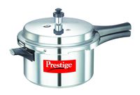 Prestige Popular Aluminium Pressure Cooker, 4 Liters