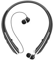 Wireless Neckband Earbuds, Bluetooth Headphones Stereo Headset Hand-free Sports In-ear Noise Cancelling Earphones with Mic by Joyphy (Black)