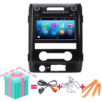 RoverOne Android 4.4.4 In Dash Car DVD GPS Navigation System for Ford F150 Raptor 2009 2010 2011 2012 with Stereo Radio Bluetooth SD USB Mirror Link Canbus Touch Screen