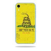 MightySkins Skin Compatible with Apple iPhone XR - Dont Tread | Protective, Durable, and Unique Vinyl Decal wrap Cover | Easy to Apply, Remove, and Change Styles | Made in The USA