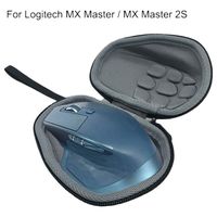 for Logitech MX Master/MX Master 2S Mouse Cover, salaheiyodd Hard Travel Case Wireless Mouse Protective Storage Case Water-Resistant Compatible with Logitech MX Master/MX Master 2S Mouse (Black)
