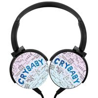 AMAOZNBSTEER Wired Headphones Headsets Mart_XMel Foldable Over Ear for Boys Girls Black