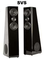 SVS Ultra Tower Flagship 3.5-Way Loudspeaker (Piano Gloss Single) (1 Pair) Bundle