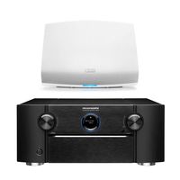 Marantz SR8012 11.2 Channel AV Receiver with HEOS 5 Wireless Streaming Speaker - Series 2 (White)