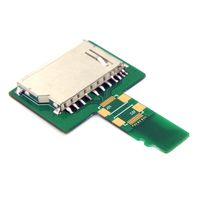 Cablecc SD Card Socket Female to Micro-SD TF Male Memory Card Kit Extension Adapter Testing Tools Extender